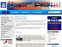 Tablet Screenshot of mile.org.za